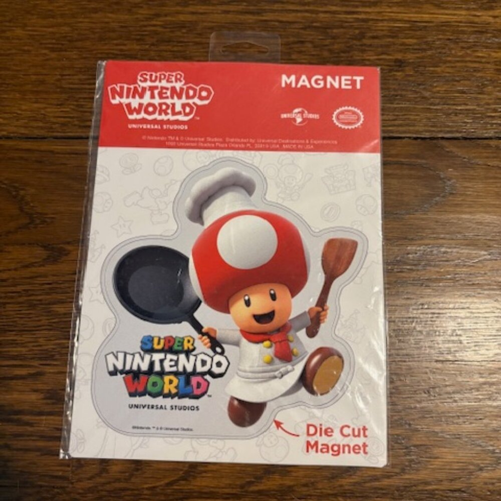 NEW- Universal - Super Nintendo World Magnet